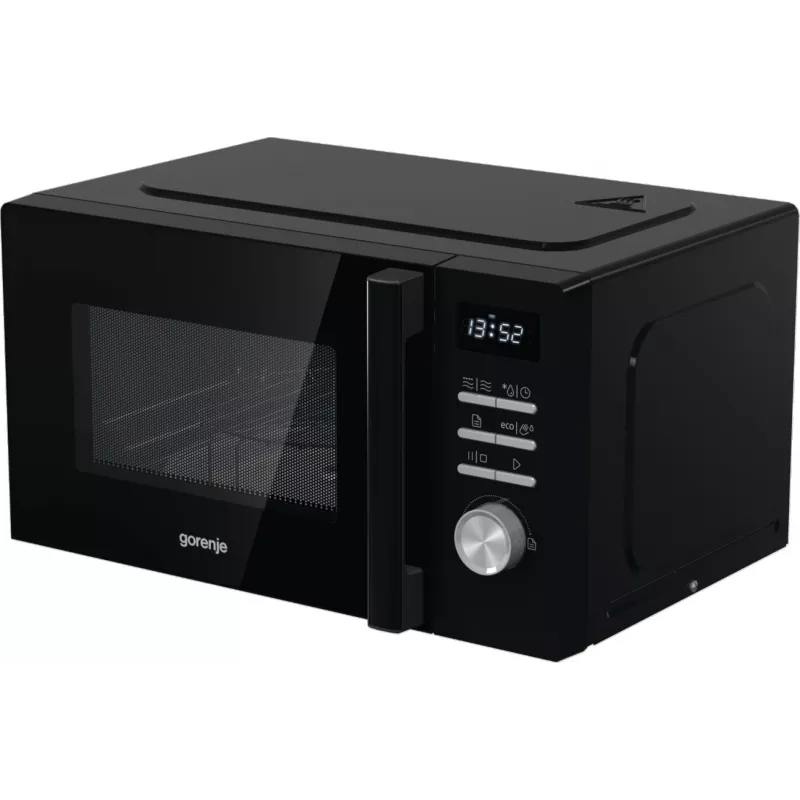 Microonde combinato Gorenje MO20A4BH — 20 L, 800 W, nero, 5 livelli di potenza
