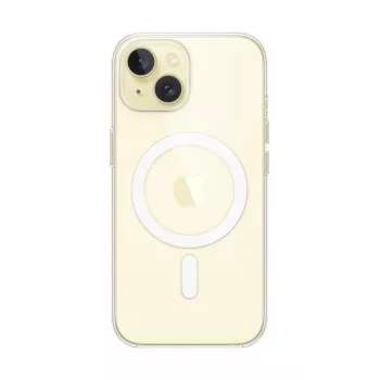 Cover Apple iPhone 15 Clear Case compatibile MagSafe
