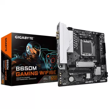 Scheda madre GIGABYTE B650M GAMING WIFI6E, AMD B650, Socket AM5, Micro ATX