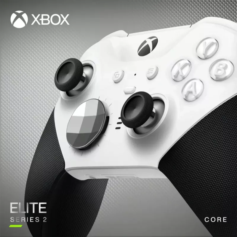 Gamepad Microsoft Xbox Elite Wireless Series 2 Core nero bianco Bluetooth USB