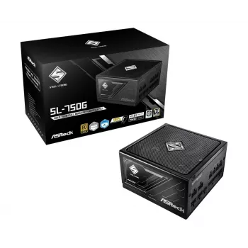 Alimentatore ASROCK SL-1000G Steel Legend 1000 W 20+4-Pin ATX 80 PLUS Gold nero