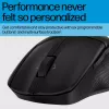 HP 480 Comfort mouse Bluetooth, per destrorsi, Bluetooth, 4000 DPI, nero
