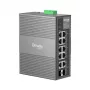 TP-Link Omada switch Gigabit industrial Easy Managed 10 porte con 6 porte PoE+ e 2 porte PoE++