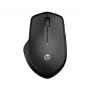 HP 285 mouse wireless silenzioso, ambidestro, ottico, RF Wireless, 1200 DPI, nero
