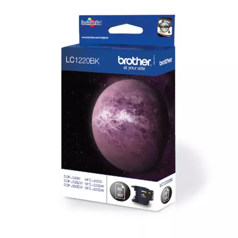 Cartuccia d'inchiostro Brother LC1220BK 1 pezzo originale nero