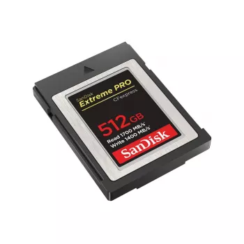WESTERN DIGITAL SanDisk CF Express Extreme Pro 512 GB, 1700 MB/s in lettura, 1400 MB/s in scrittura
