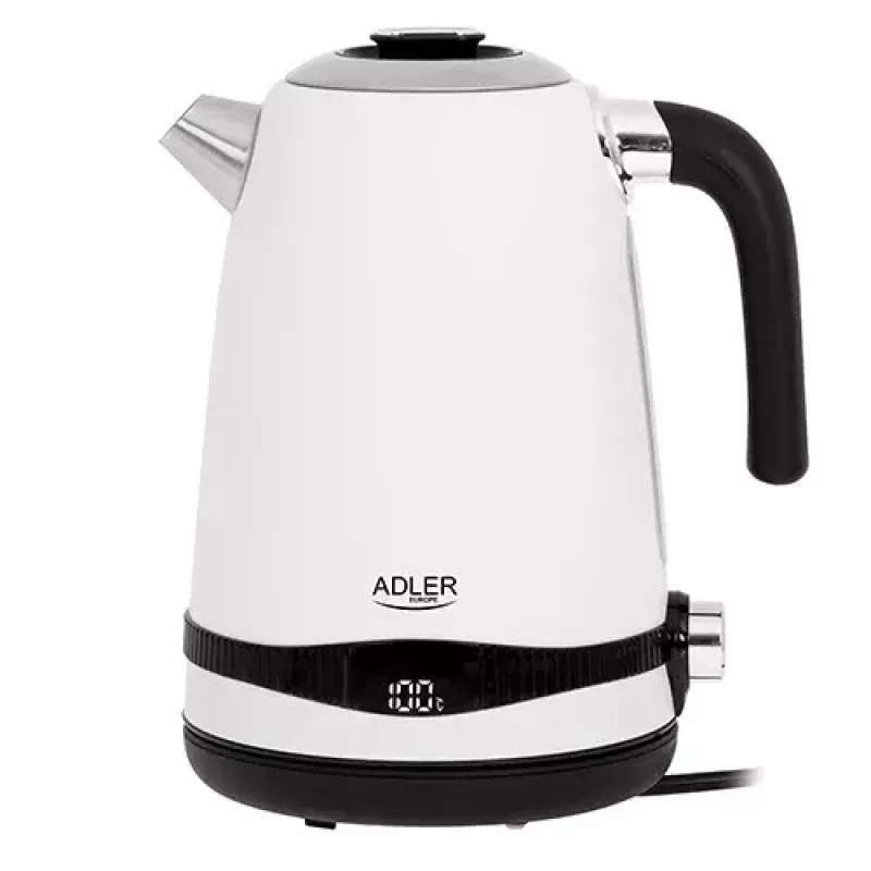 Bollitore elettrico Adler 1,7 L 2200 W bianco