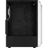 Aerocool Bionic V2 case PC Midi Tower, ATX / micro ATX / Mini-ITX, vetro temperato, RGB, bianco