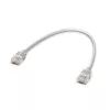 Cavo patch Ethernet UBIQUITI UACC-Cable-Patch-EL 0,3 m Cat6 2,5 Gbit/s PoE++ bianco