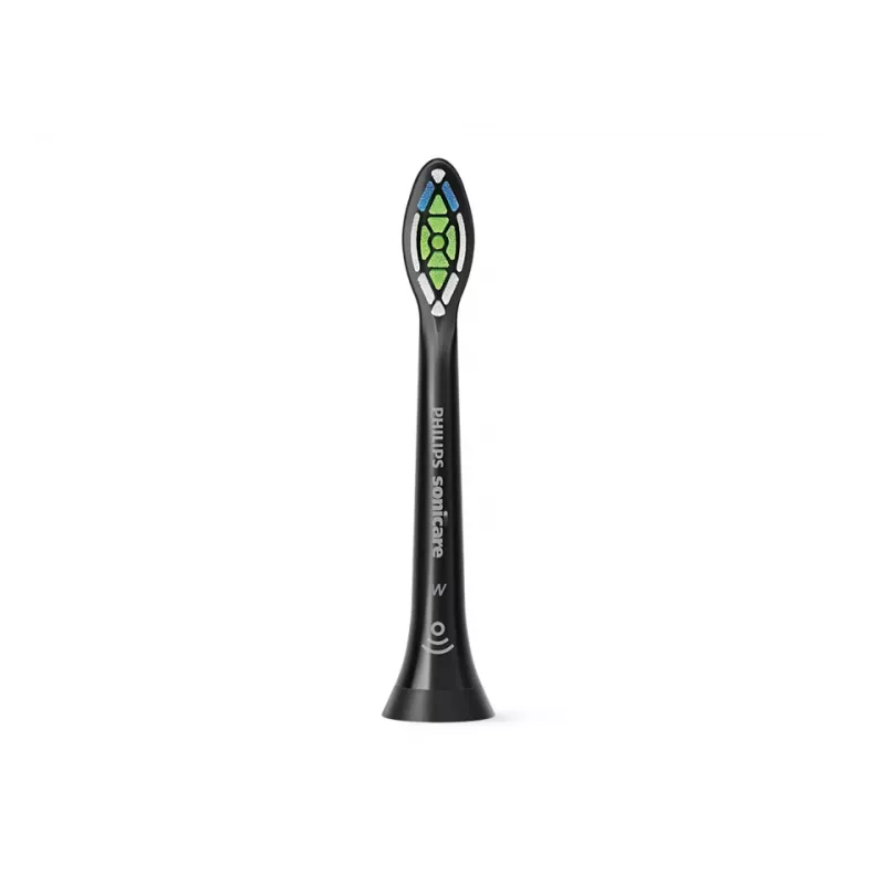 Testine spazzolino Philips HX6064/88 Optimal White — 4 pz., nero, setole medie, 62.000 movimenti/min