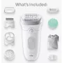Braun Silk-épil 7 7-081 epilatore 40 pinzette bianco