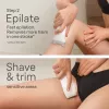 Braun Silk-épil 7 7-081 epilatore 40 pinzette bianco