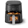 Philips serie 2000 NA221/00 friggitrice singola 4,2 L stand-alone 1500 W friggitrice ad aria nero, argento