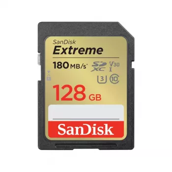 WESTERN DIGITAL SanDisk Extreme scheda di memoria SDHC 128 GB 180 MB/s 90 MB/s UHS-I Classe 10 U3 V30