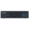 Shuttle XPC slim Barebone DL30N, Intel N100, 1x DDR5, 2x LAN (2x 2.5Gbit), 2xCOM, 1xHDMI, 1xDP, 1x VGA, senza ventola, funzionamento continuo 24/7