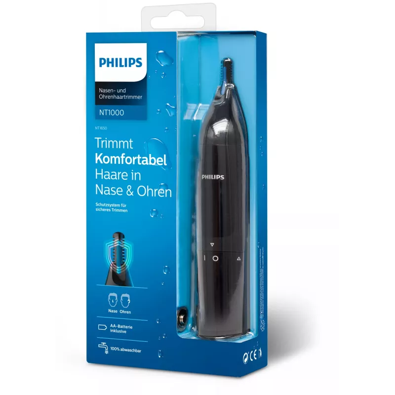 Philips Norelco TAGLIANASO Serie 1000 taglianaso serie 1000 NT1650/16 tagliacapelli per naso e orecchie