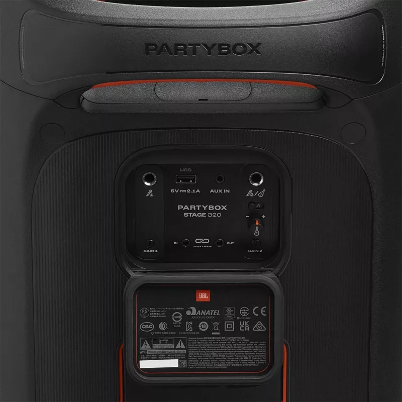 JBL PartyBox STAGE 320 diffusore per feste nero 240 W