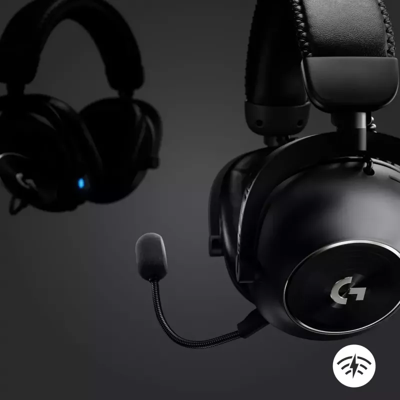 LOGITECH Pro X 2 Lightspeed cuffie gaming wireless - nero