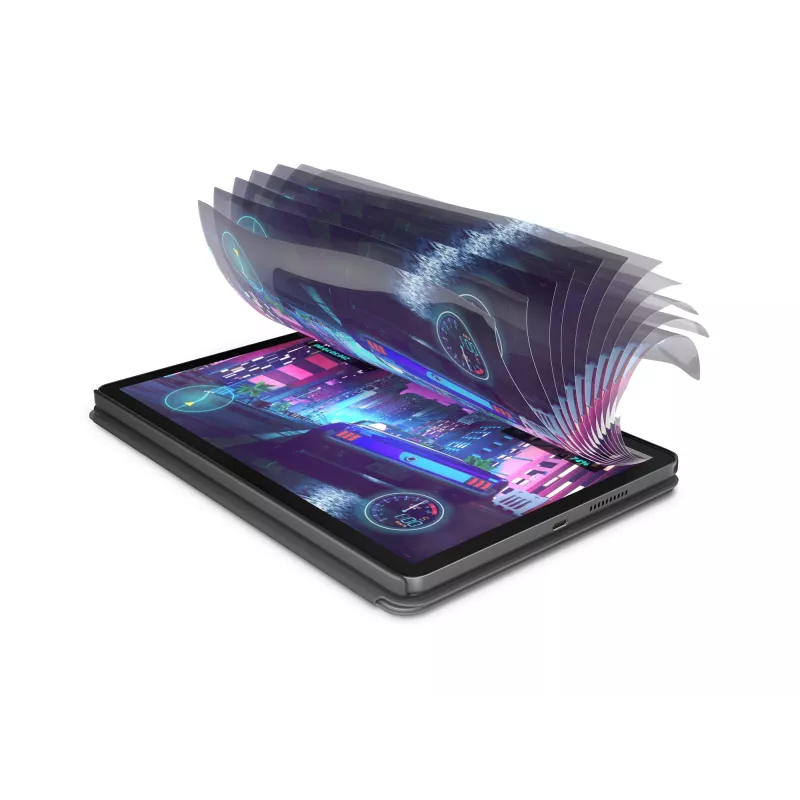 Lenovo Tab TB311XU 4G LTE tablet, 10,1 pollici (25,6 cm), 1920 x 1200, MediaTek Helio G85, 4 GB RAM, 128 GB, Android 14, Luna Grey