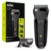 Braun Series 3 Shave&Style 300BT rasoio elettrico, rasoio per uomo, nero