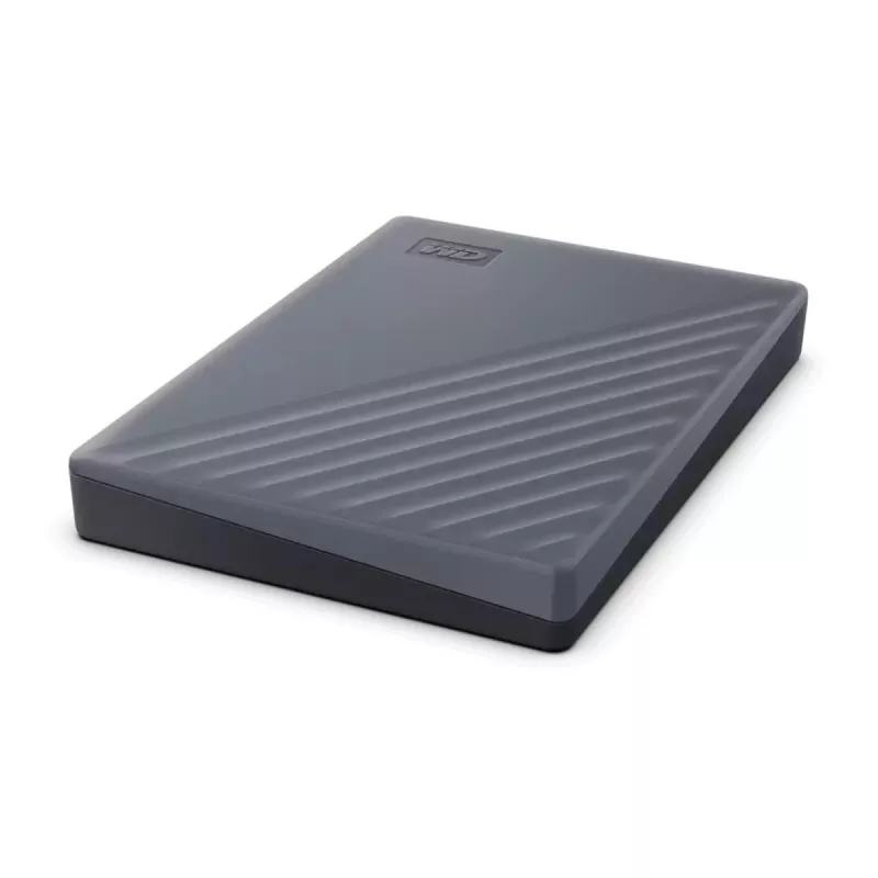 WESTERN DIGITAL Disco rigido portatile - My Passport - 2 TB - USB-C/A 3.2 Gen 1 - grigio