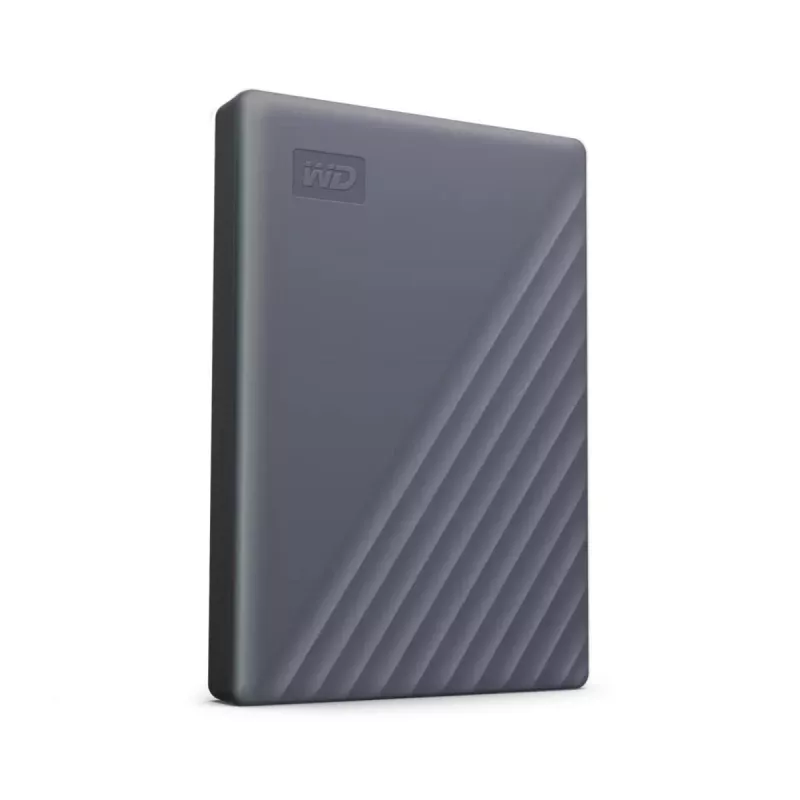 WESTERN DIGITAL Disco rigido portatile - My Passport - 2 TB - USB-C/A 3.2 Gen 1 - grigio