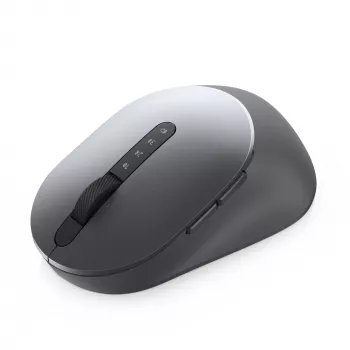 DELL Mouse Pro Plus - MS5320W, per destrimani, ottico, RF Wireless + Bluetooth, 1600 DPI, grigio, titanio