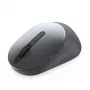 DELL Mouse Pro Plus - MS5320W, per destrimani, ottico, RF Wireless + Bluetooth, 1600 DPI, grigio, titanio