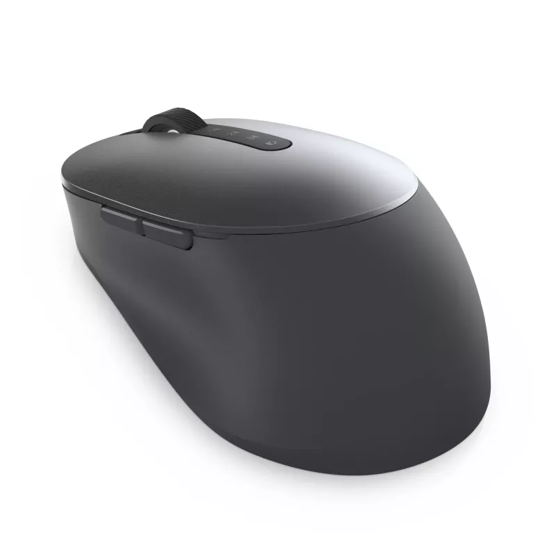 DELL Mouse Pro Plus - MS5320W, per destrimani, ottico, RF Wireless + Bluetooth, 1600 DPI, grigio, titanio