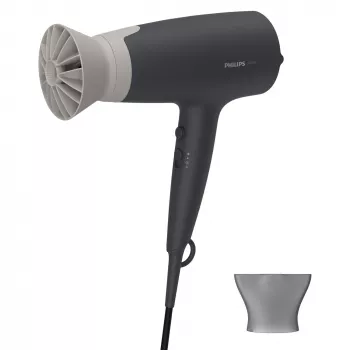 Asciugacapelli Philips serie 3000 BHD351/10 — 2100 W, ionico, 6 livelli di calore/6 velocità, getto freddo, beccuccio per styling
