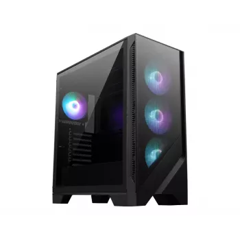 MSI MAG FORGE 321R AIRFLOW case per computer Midi Tower nero, trasparente