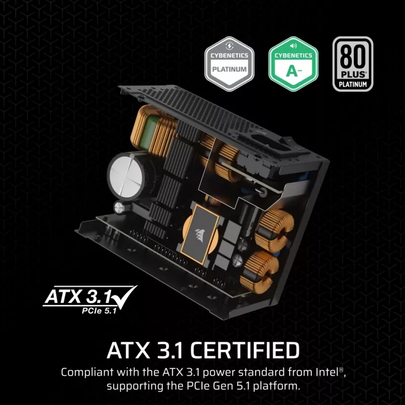 CORSAIR alimentatore - SF Series SF750 completamente modulare 80 Plus Platinum SFX