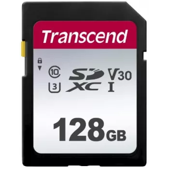 TRANSCEND scheda SDXC 300S 128 GB UHS-I U3