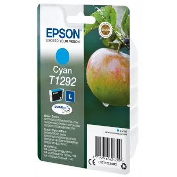 Epson confezione singola ciano T1292 inchiostro DURABrite Ultra, ciano, 7 ml, 1 pezzo, 474 pagine