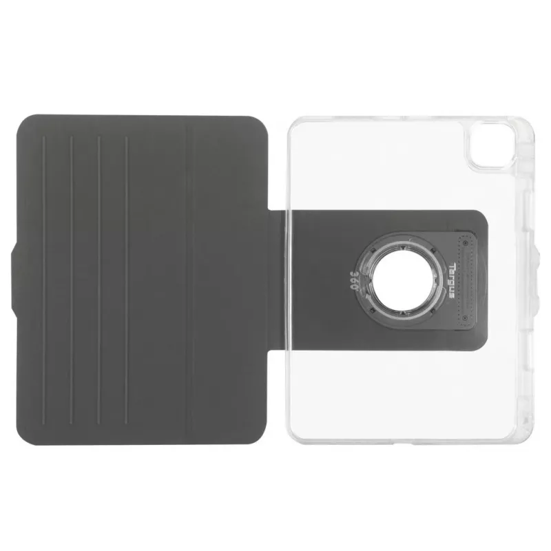 Targus THZ953GL VersaVu Clear Case custodia a libro per tablet 27,9 cm (11 pollici) per iPad Air 11 / 10,9 e iPad Pro 11, PC/TPU, trasparente