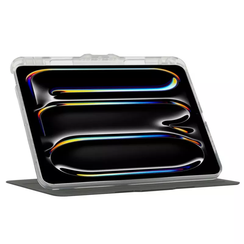 Targus THZ953GL VersaVu Clear Case custodia a libro per tablet 27,9 cm (11 pollici) per iPad Air 11 / 10,9 e iPad Pro 11, PC/TPU, trasparente