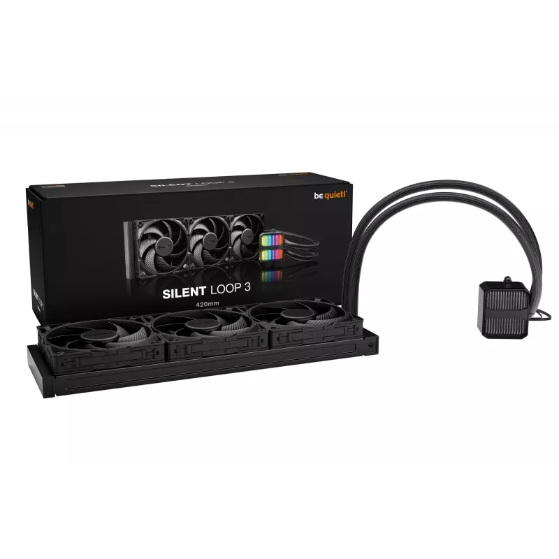 be quiet Silent Loop 3 420 mm dissipatore liquido all-in-one per processore 14 cm nero 1 pezzo
