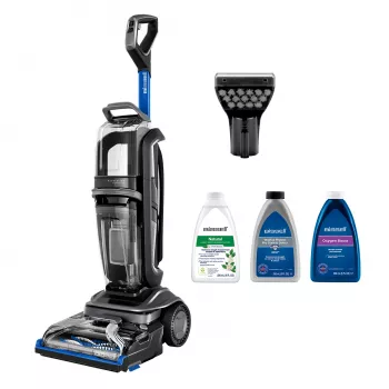 Bissell Revolution HydroSteam macchina lavamoquette a spinta Deep nero, blu, titanio