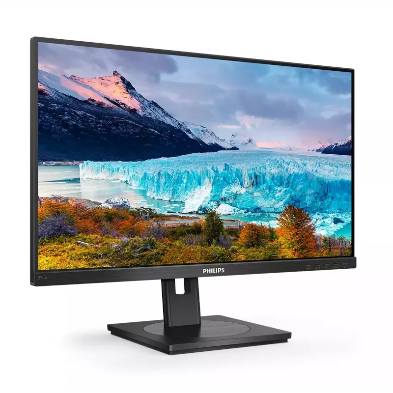 Philips S Line 275S1AE/00 monitor per computer 68,6 cm (27 pollici) 2560 x 1440 Pixel 2K Ultra HD LCD nero