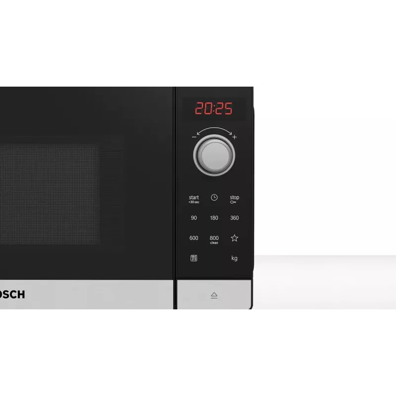 Bosch Serie 2 FFL023MS2 microonde nero, acciaio inox microonde solo da appoggio 20 L 800 W