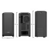 Case per PC be quiet! Silent Base 601 Midi Tower nero