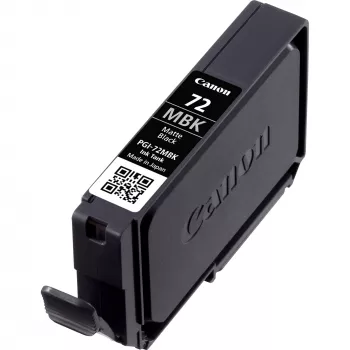 Canon PGI-72MBK nero opaco cartuccia d'inchiostro, resa standard, nero opaco, inchiostro a colorante, 1 pz., 1640 pagine