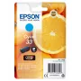 Epson confezione singola arancione inchiostro ciano 33 Claria Premium, portata standard, ciano, 4,5 ml, 1 pz., 300 pagine