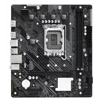 ASRock scheda madre H610M-H2/M.2 LGA1700 Intel H610 2 X DDR4 2 X HDMI 2.1 TMDS compatibile mATX