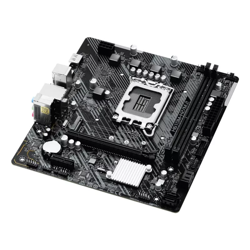 ASRock H610M-H2/M.2 scheda madre, LGA1700, Intel H610, 2x DDR4, 2x HDMI, micro ATX