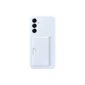 Custodia Samsung Galaxy A16 5G con scomparto per carte, azzurro