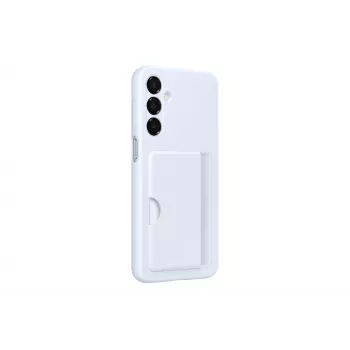 Custodia Samsung Galaxy A16 5G con scomparto per carte, azzurro
