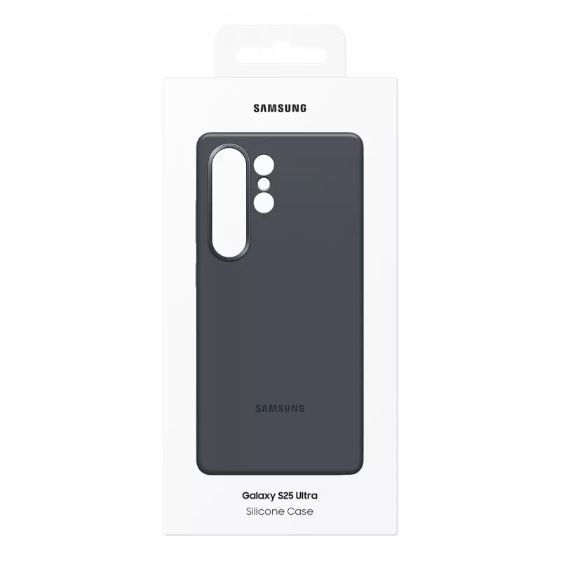 Samsung EF-PS938CBEGWW custodia in silicone per Galaxy S25 Ultra, nera
