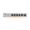 Zyxel XMG-105HP non gestito 2.5G Ethernet (100/1000/2500) Power over Ethernet (PoE) argento