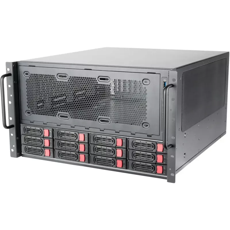 Case per computer SilverStone SST-RM61-312 case rack nero